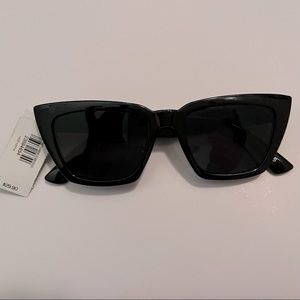 Black OS Express sunglasses NWT
